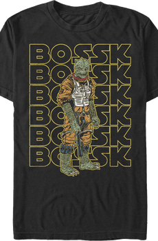 Retro Bossk Star Wars T-Shirt