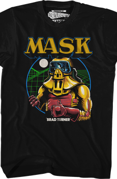 Retro Brad Turner MASK T-Shirt