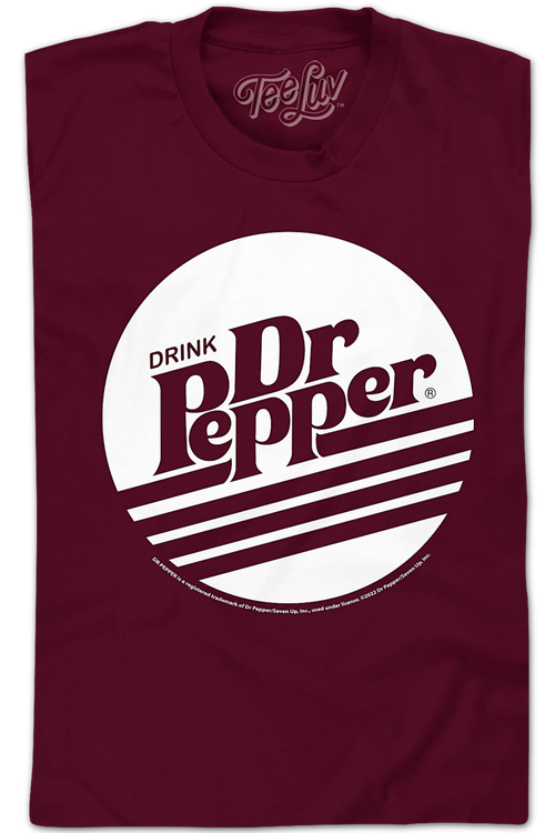 Retro Circle Drink Dr. Pepper T-Shirtmain product image