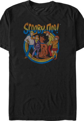 Retro Circle Scooby-Doo T-Shirt