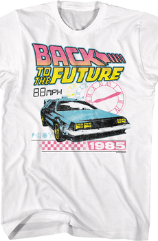 Retro Clocks Back To The Future T-Shirt