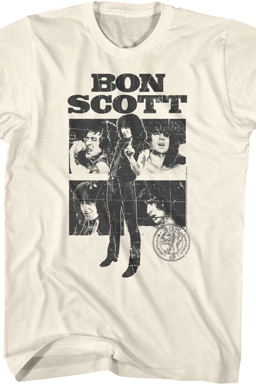 Retro Collage Bon Scott T-Shirtmain product image