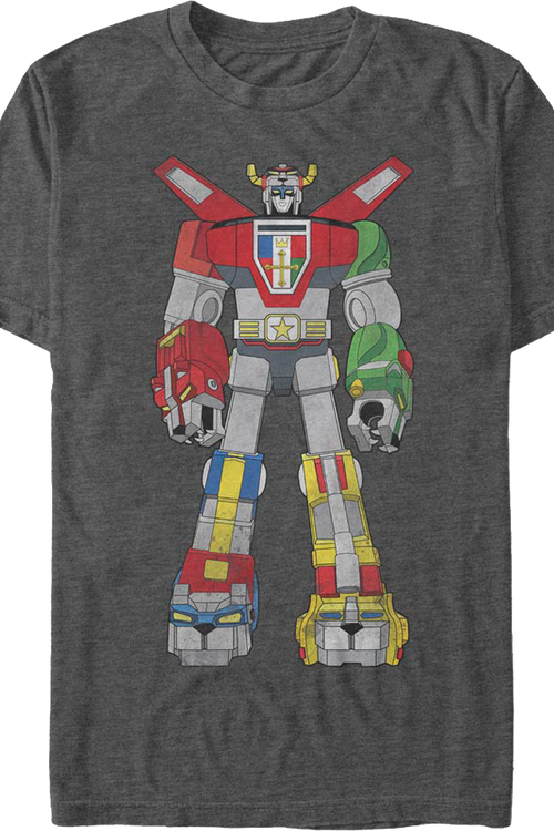Retro Defender of the Universe Voltron T-Shirtmain product image
