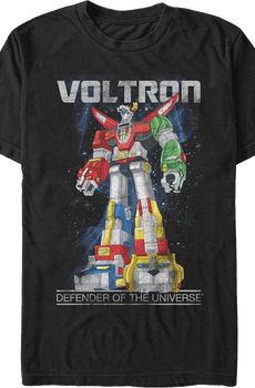 Retro Defender Voltron T-Shirt