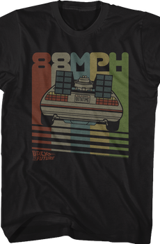Retro DeLorean Back To The Future T-Shirt