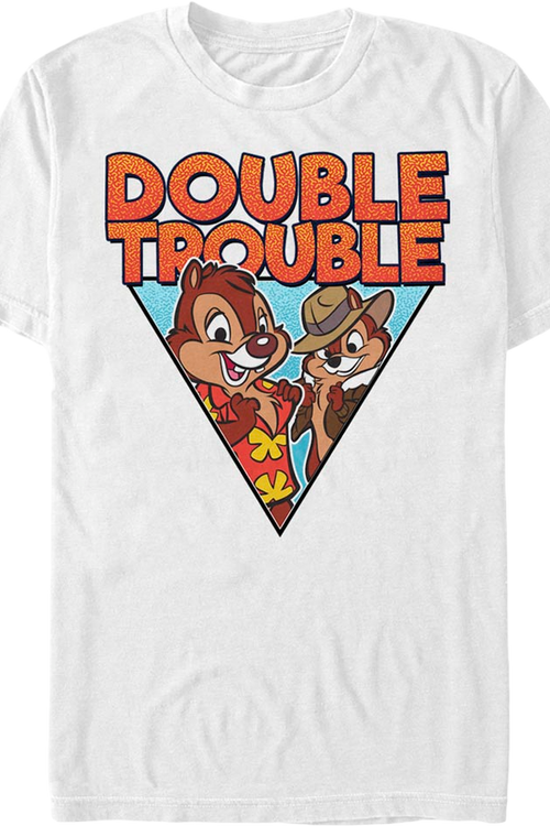 Retro Double Trouble Chip 'n Dale Rescue Rangers T-Shirtmain product image