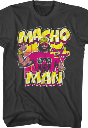 Retro Flex Macho Man Randy Savage T-Shirt