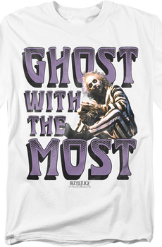 Retro Ghost With The Most Beetlejuice T-Shirt