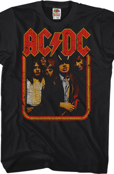 Retro Highway To Hell ACDC Shirt