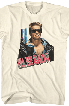 Retro I'll Be Back Terminator Shirt