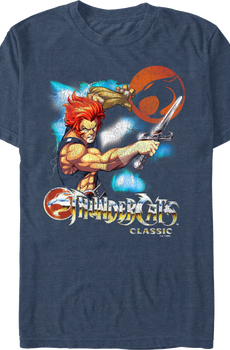 Retro Lion-O Sword of Omens ThunderCats T-Shirt