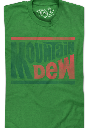 Retro Logo Mountain Dew T-Shirt