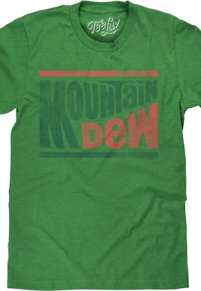 Retro Logo Mountain Dew T-Shirt