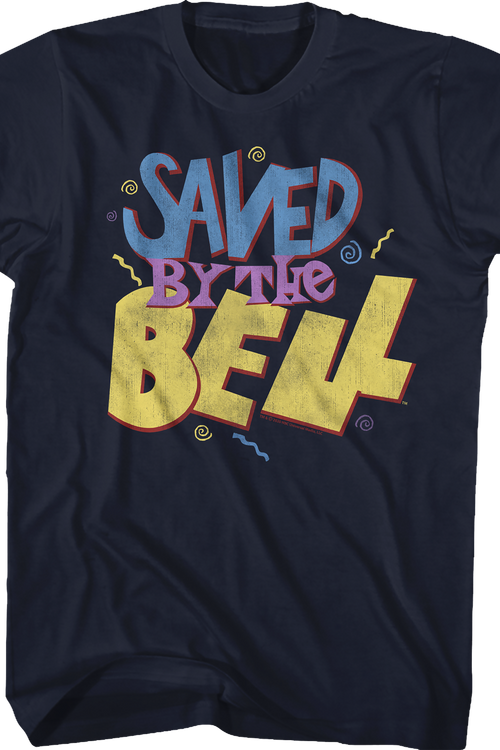 Retro Logo Saved By The Bell T-Shirtmain product image