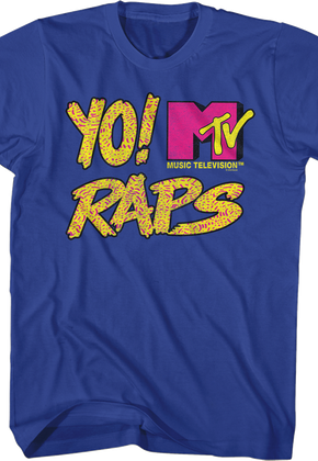Retro Logo Yo! MTV Raps T-Shirt