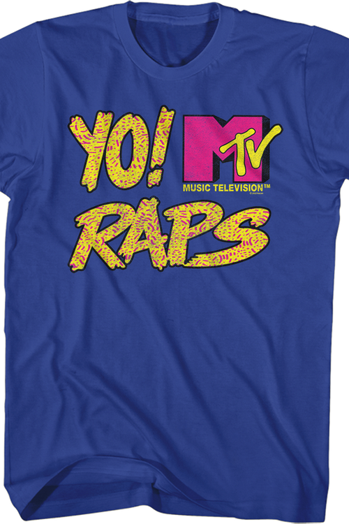 Retro Logo Yo! MTV Raps T-Shirtmain product image