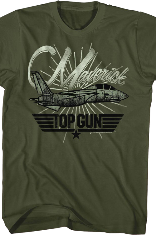 Retro Maverick Top Gun T-Shirtmain product image