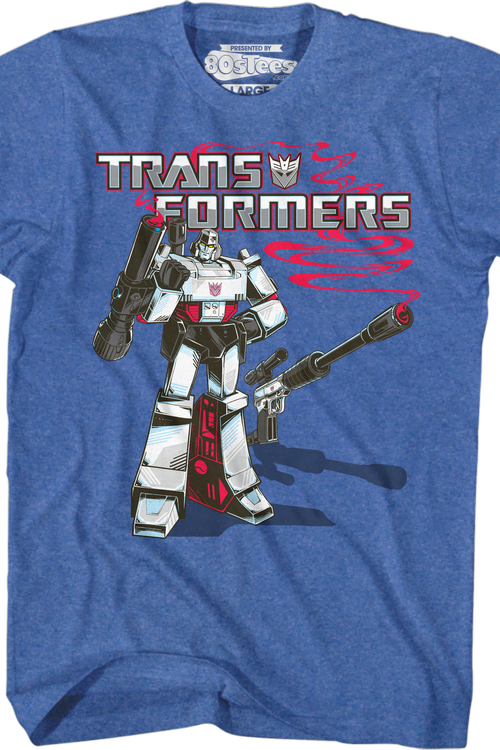 Retro Megatron Transformers T-Shirtmain product image