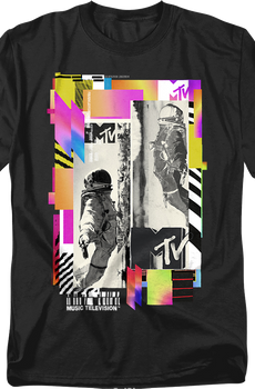 Retro Moon Man MTV T-Shirt