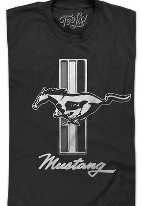 Retro Mustang Logo Ford T-Shirt