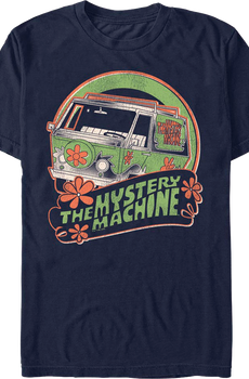 Retro Mystery Machine Logo Scooby-Doo T-Shirt