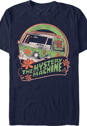 Retro Mystery Machine Logo Scooby-Doo T-Shirt
