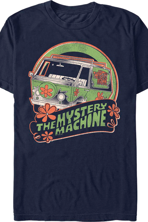 Retro Mystery Machine Logo Scooby-Doo T-Shirtmain product image