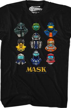 Retro Nine Masks MASK T-Shirt