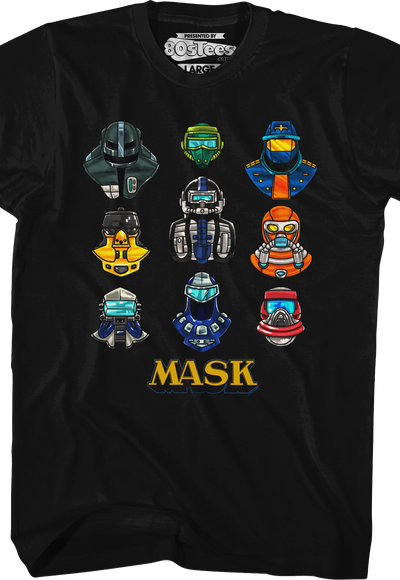 Retro Nine Masks MASK T-Shirt