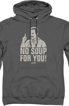 Retro No Soup For You Seinfeld Hoodie