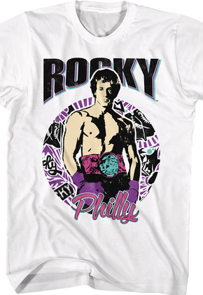 Retro Philly Impression Rocky T-Shirt