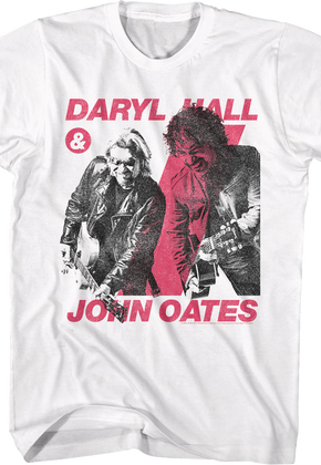 Retro Photo Stripe Hall & Oates T-Shirt