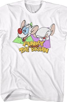 Retro Pinky and the Brain T-Shirt
