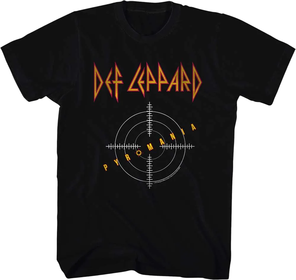 00'S Anvil DEF LEPPARD PYROMANIA Band T-Shirt, Band Tee, Men's M /eaa450674