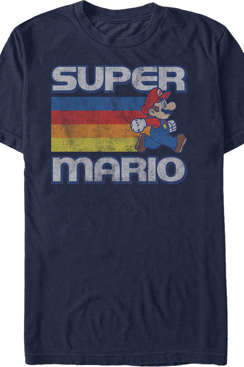 Retro Running Super Mario Bros. T-Shirtmain product image