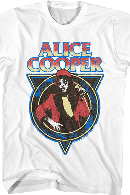 Retro Shapes Alice Cooper T-Shirtmain product image