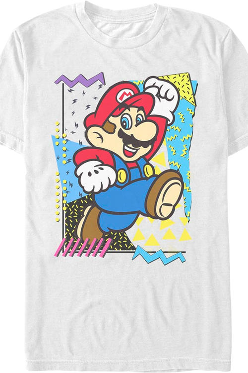 Retro Shapes Super Mario Bros. T-Shirtmain product image