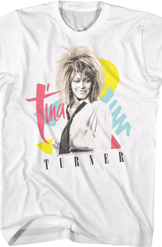 Retro Shapes Tina Turner T-Shirt