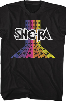 Retro She-Ra Stars Masters of the Universe T-Shirt