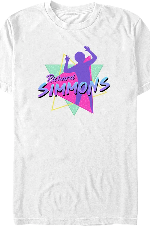 Retro Silhouette Richard Simmons T-Shirtmain product image