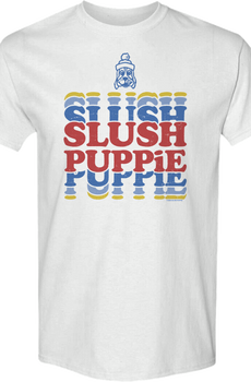 Retro Stacked Logo Slush Puppie T-Shirt