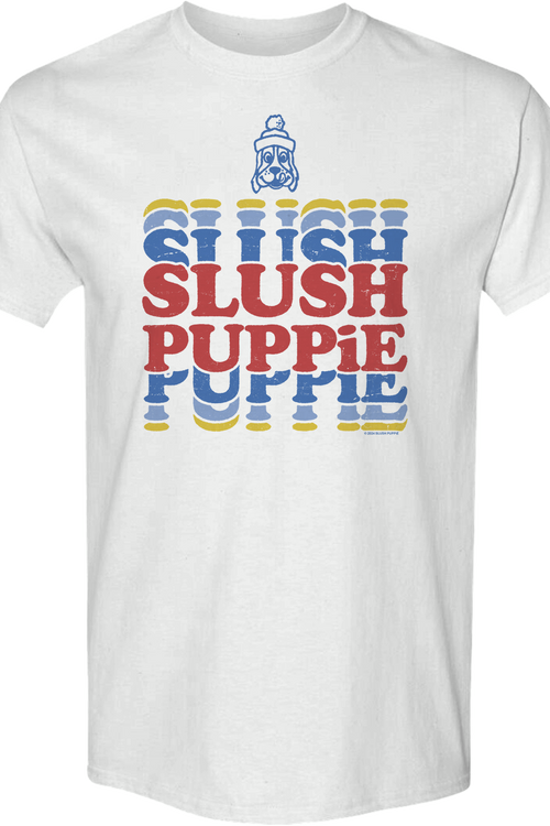 Retro Stacked Logo Slush Puppie T-Shirtmain product image