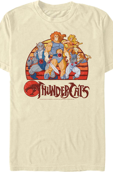 Retro Sunset ThunderCats T-Shirt