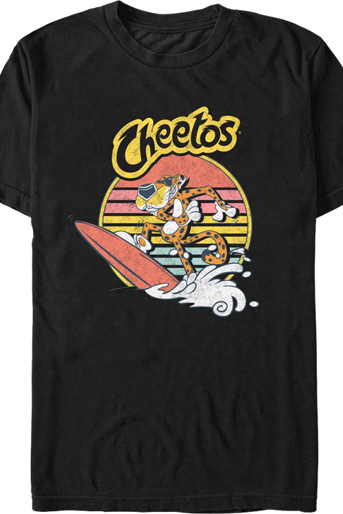 Retro Surfboard Cheetos T-Shirtmain product image