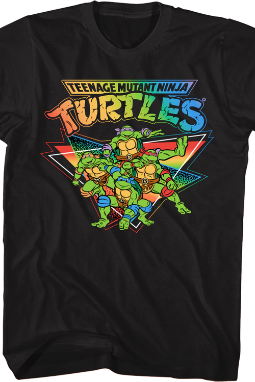 Retro Teenage Mutant Ninja Turtles T-Shirtmain product image