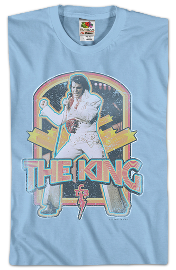 Retro The King Elvis Presley T-Shirt