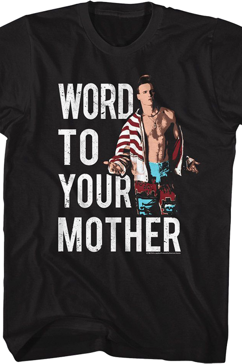 Retro Word To Your Mother Vanilla Ice T-Shirtmain product image