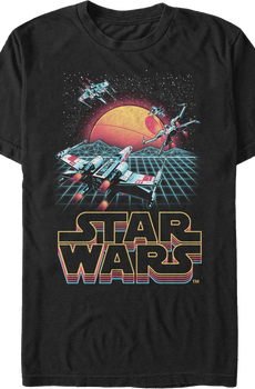 Retro X-Wing Starfighters Star Wars T-Shirt