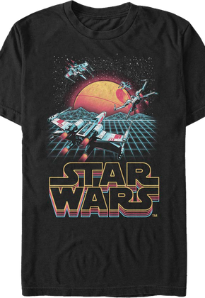 Retro X-Wing Starfighters Star Wars T-Shirt