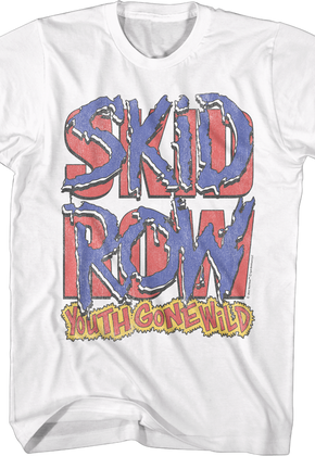 Retro Youth Gone Wild Skid Row T-Shirt